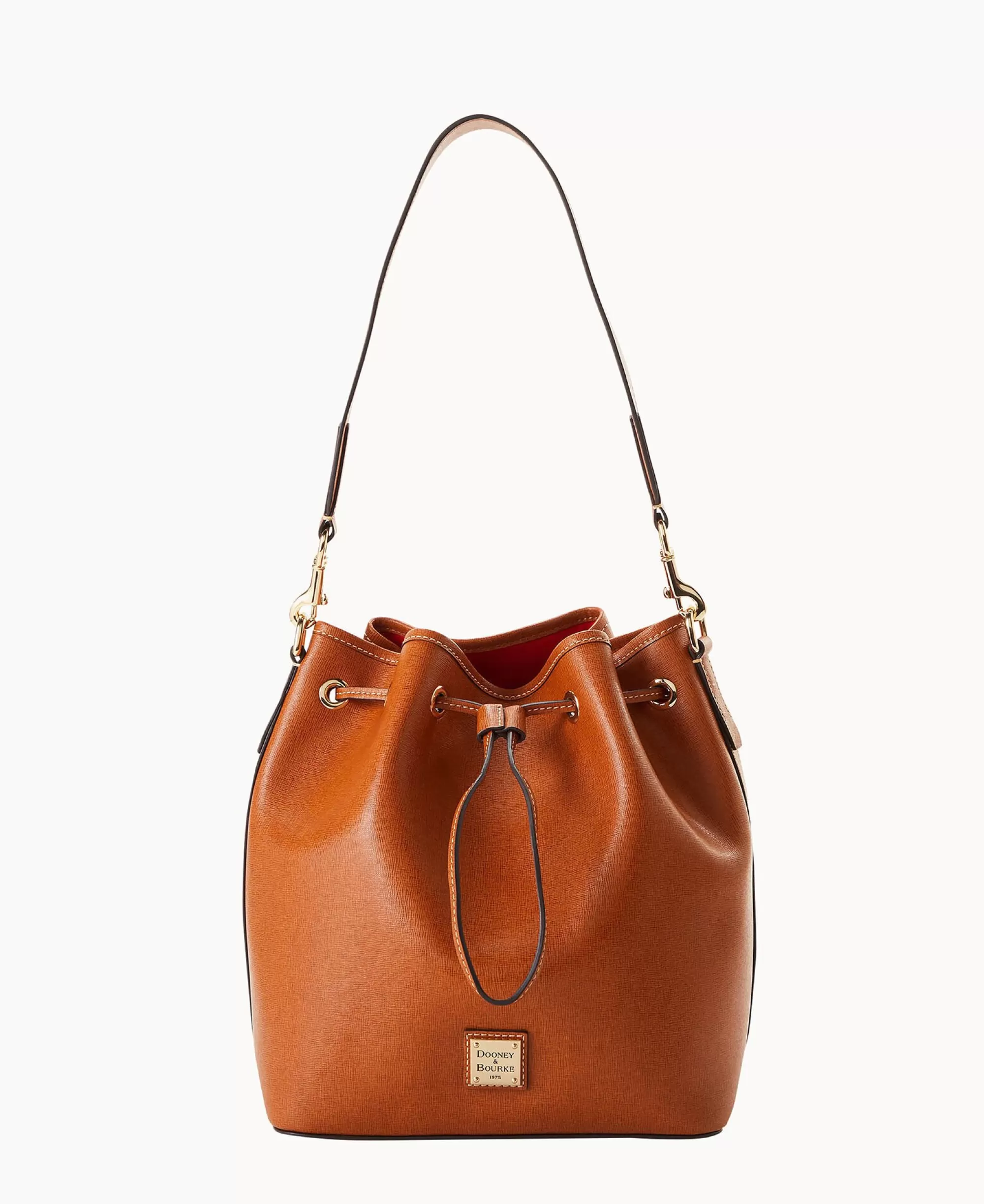 Dooney & Bourke The Saffiano Collection | Textured Leather^Saffiano Drawstring