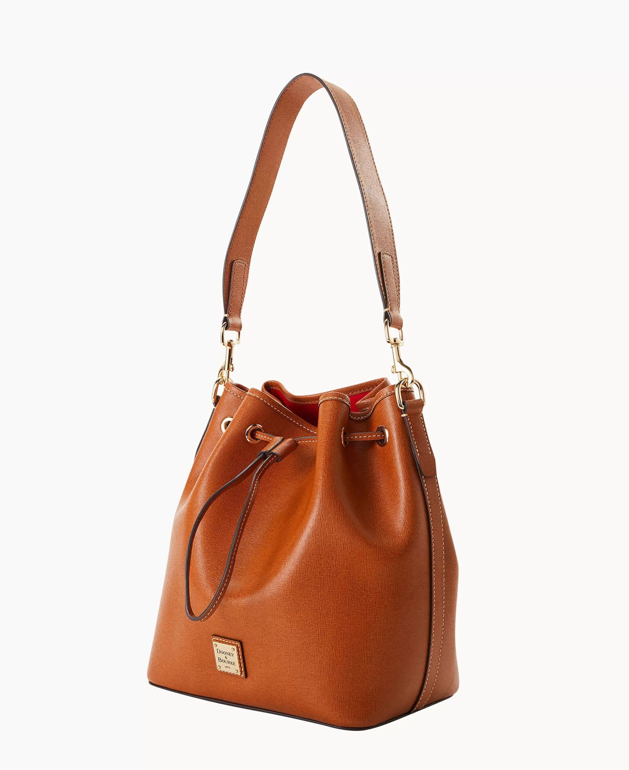 Dooney & Bourke The Saffiano Collection | Textured Leather^Saffiano Drawstring