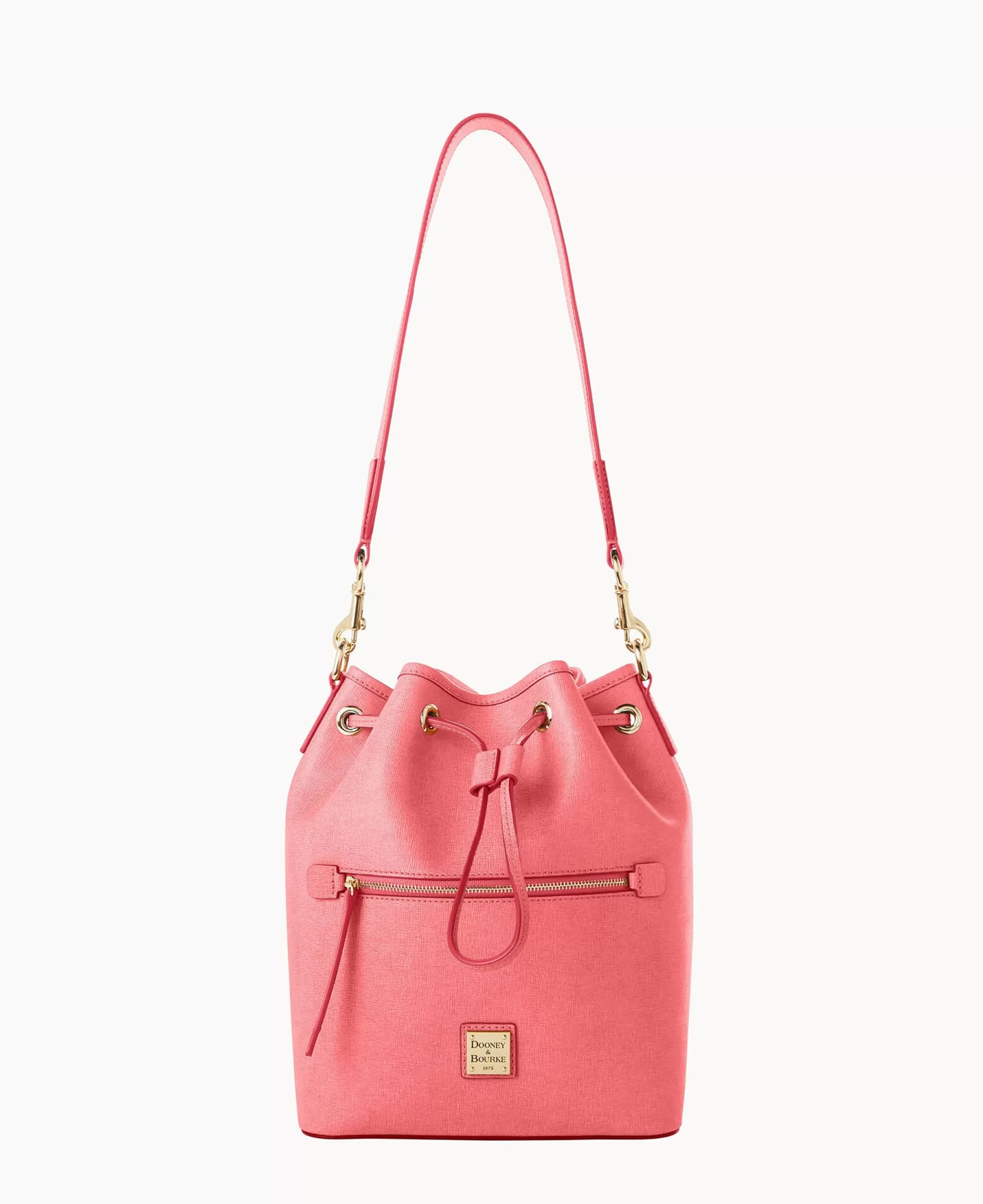 Dooney & Bourke The Saffiano Collection | Ready For the Getaway^Saffiano Drawstring