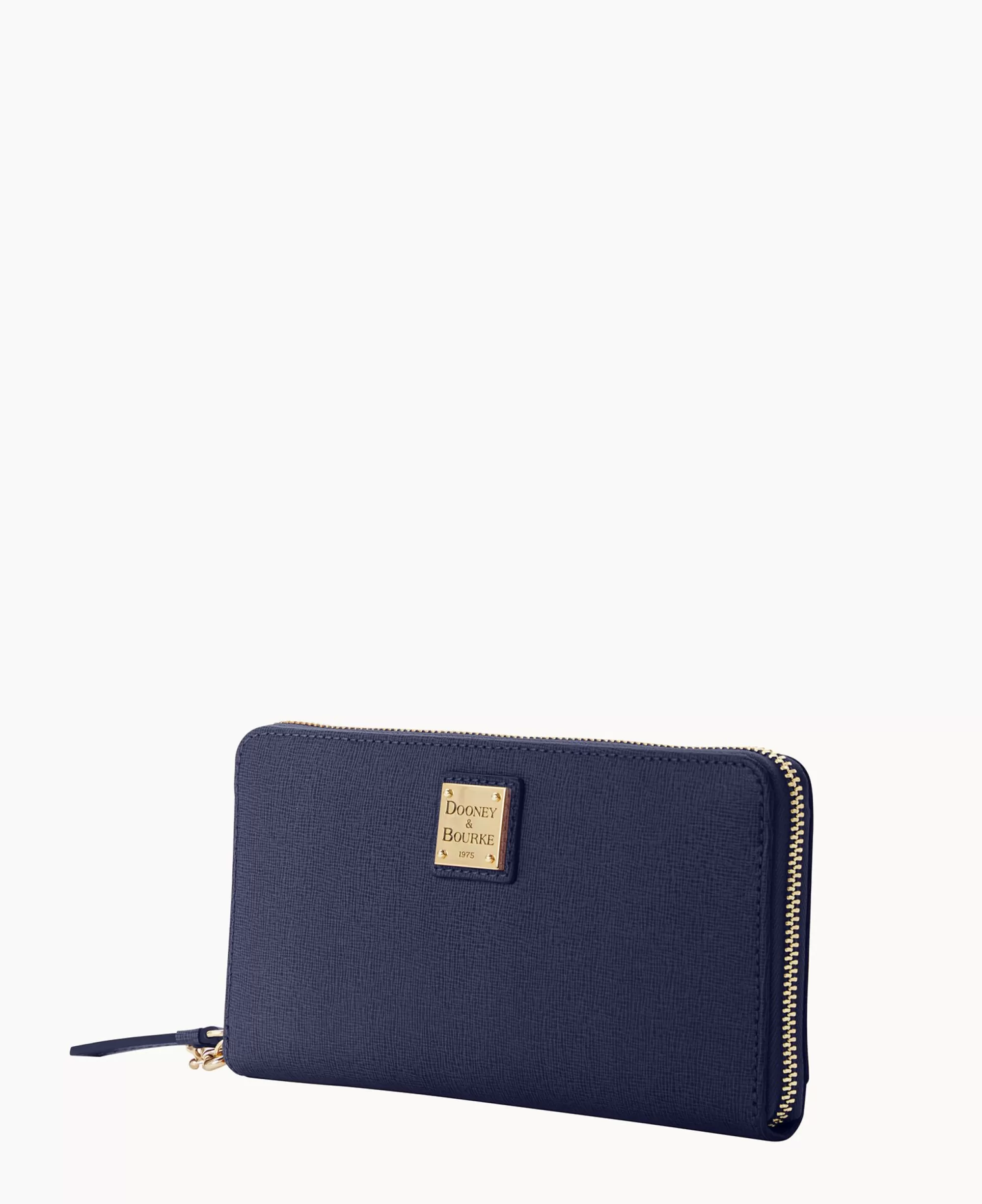 Dooney & Bourke The Saffiano Collection | Grab and Go^Saffiano Large Zip Around Wristlet