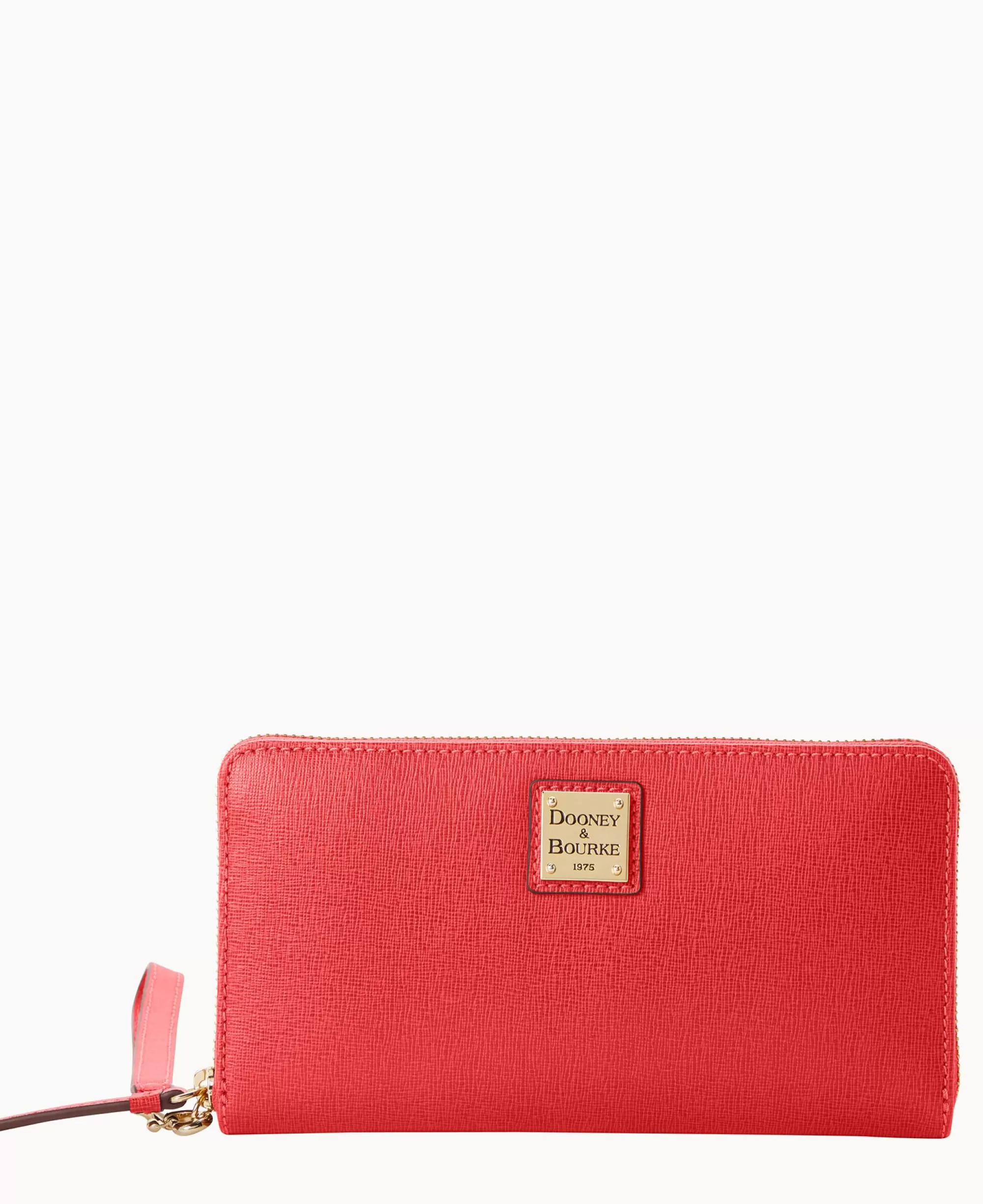 Dooney & Bourke The Saffiano Collection | Grab and Go^Saffiano Large Zip Around Wristlet