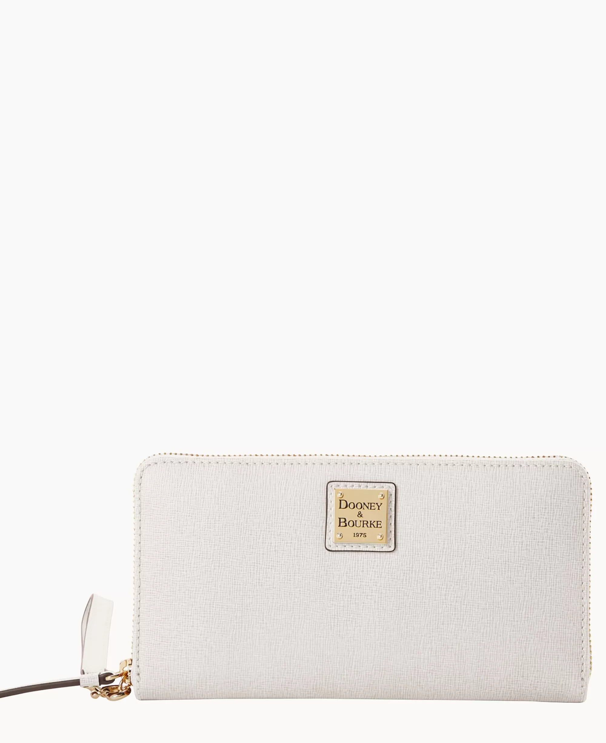 Dooney & Bourke The Saffiano Collection | Grab and Go^Saffiano Large Zip Around Wristlet