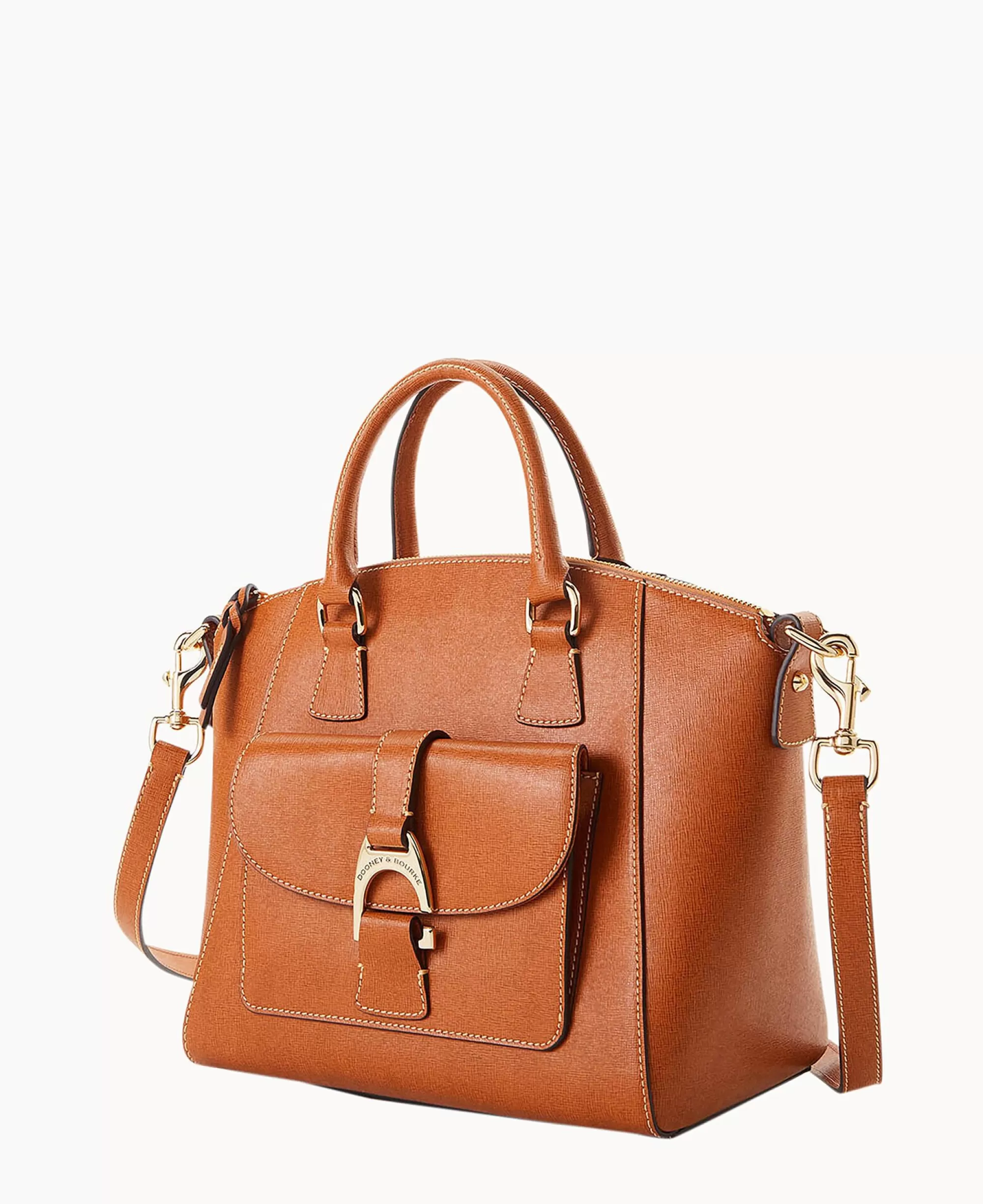 Dooney & Bourke The Saffiano Collection | Textured Leather^Saffiano Naomi Satchel