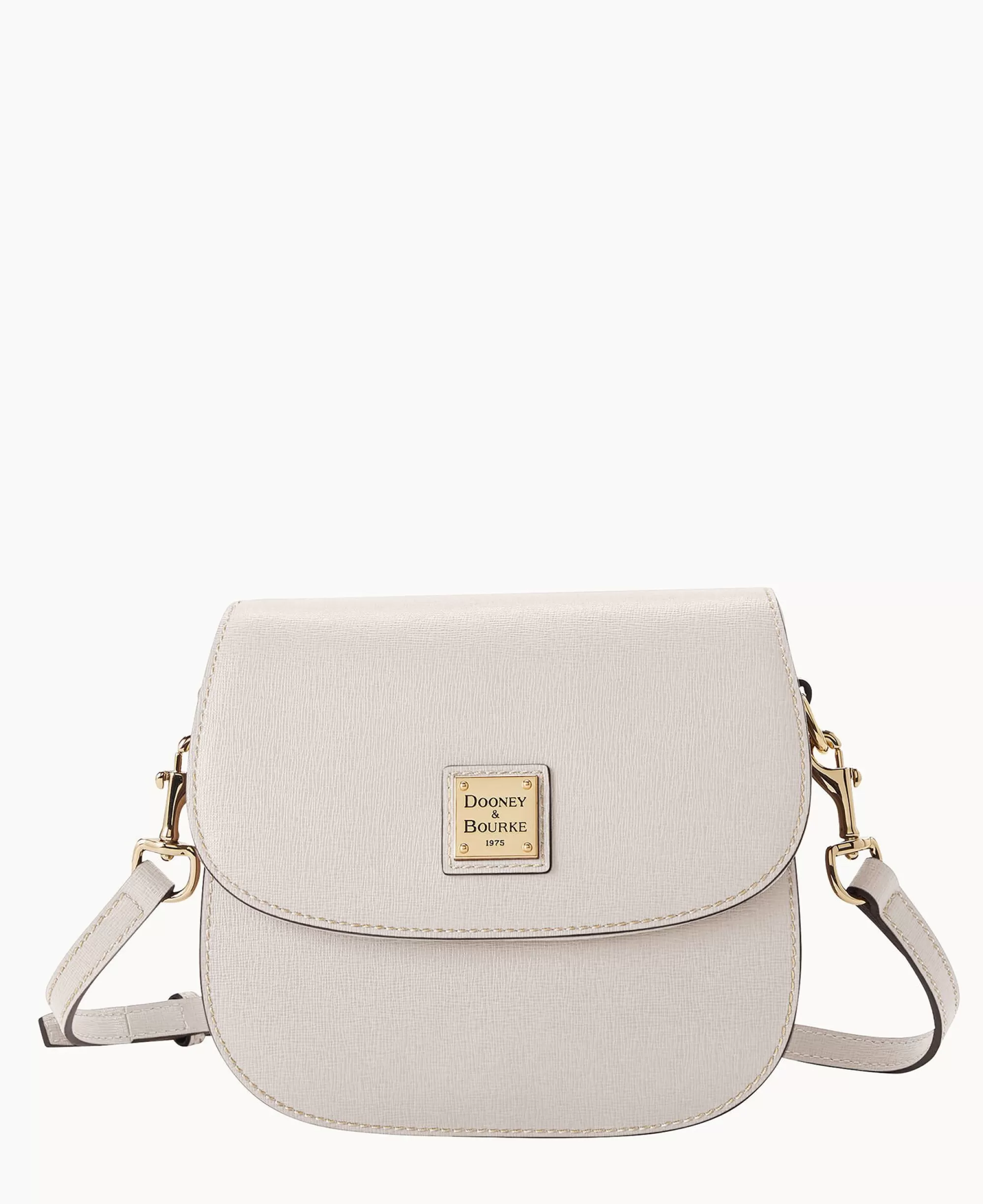 Dooney & Bourke The Saffiano Collection | Textured Leather^Saffiano Saddle Bag