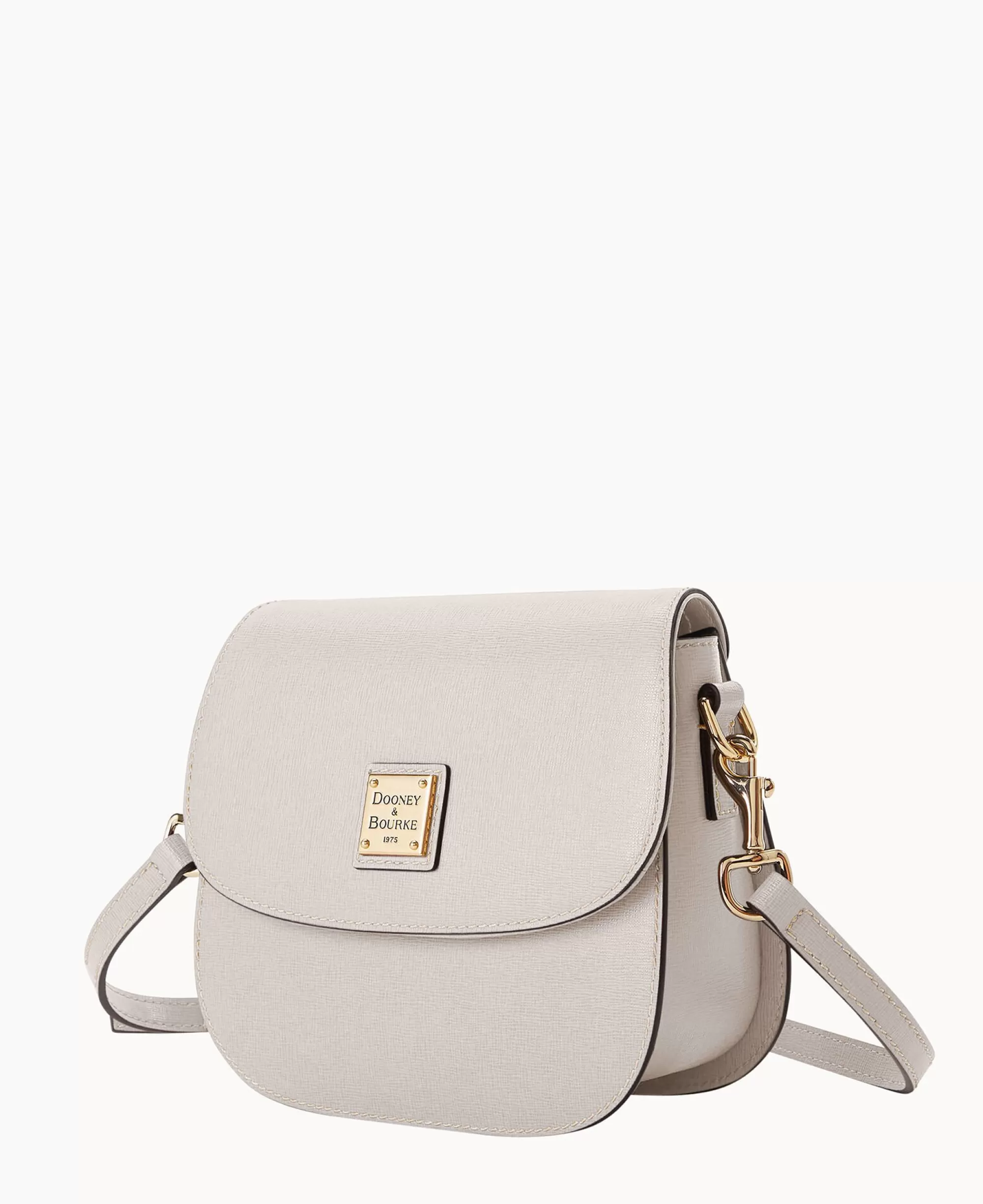 Dooney & Bourke The Saffiano Collection | Textured Leather^Saffiano Saddle Bag