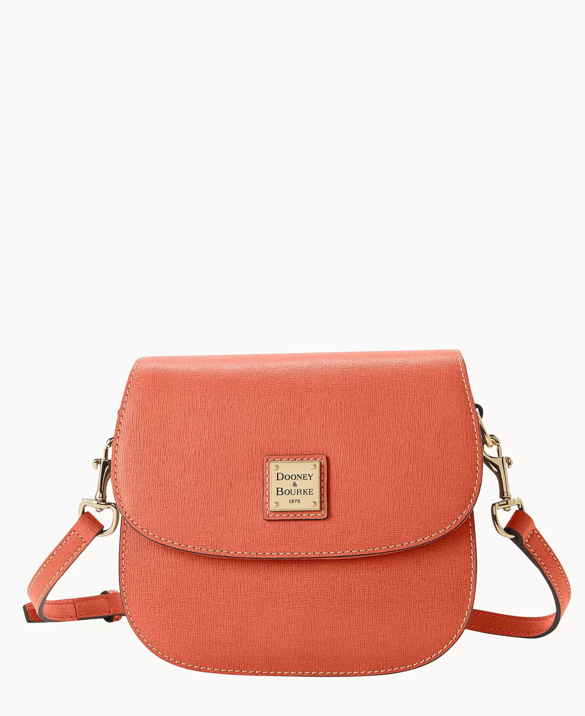 Dooney & Bourke The Saffiano Collection | Textured Leather^Saffiano Saddle Bag