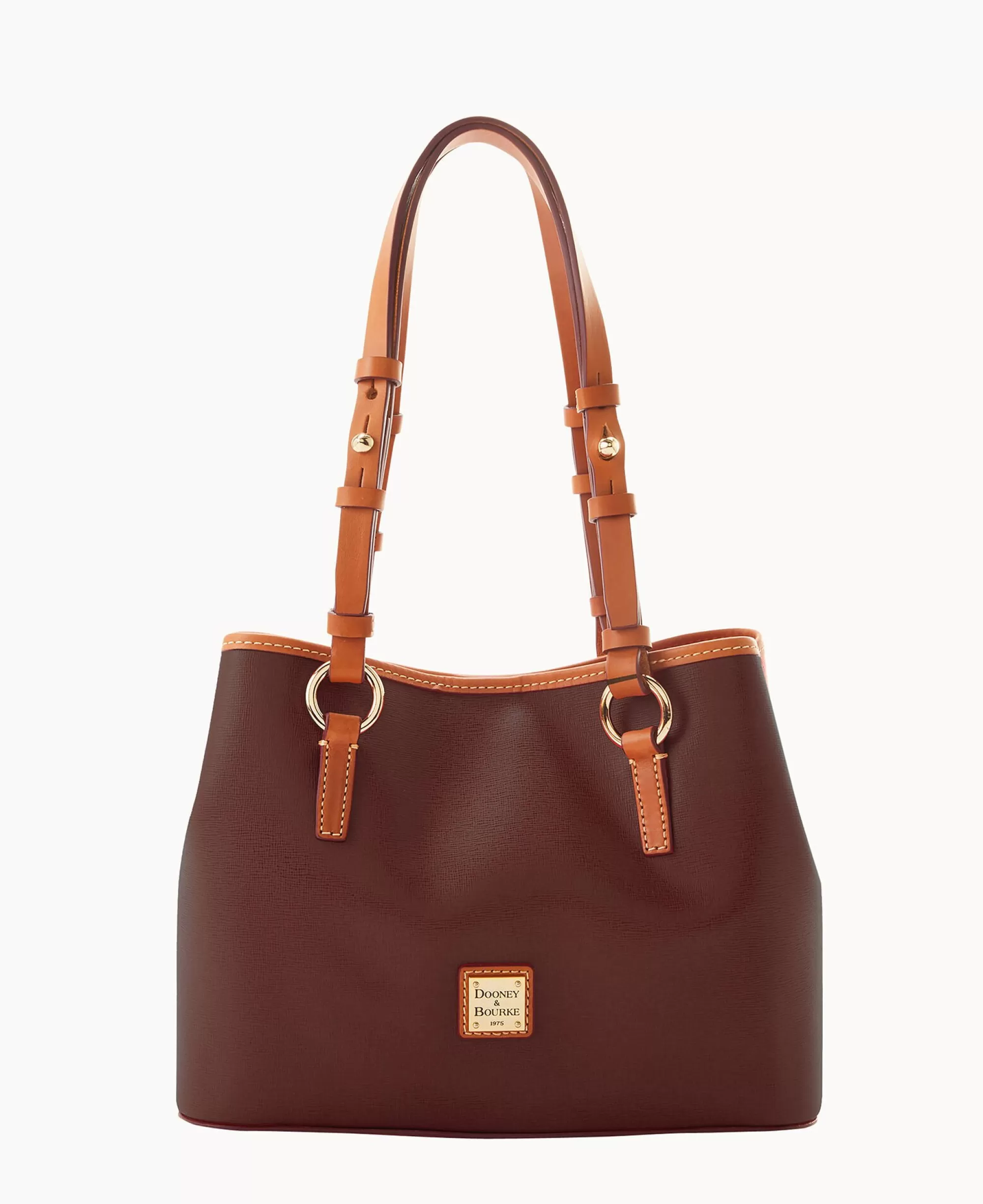 Dooney & Bourke The Saffiano Collection | Textured Leather^Saffiano Small Briana with Pouch