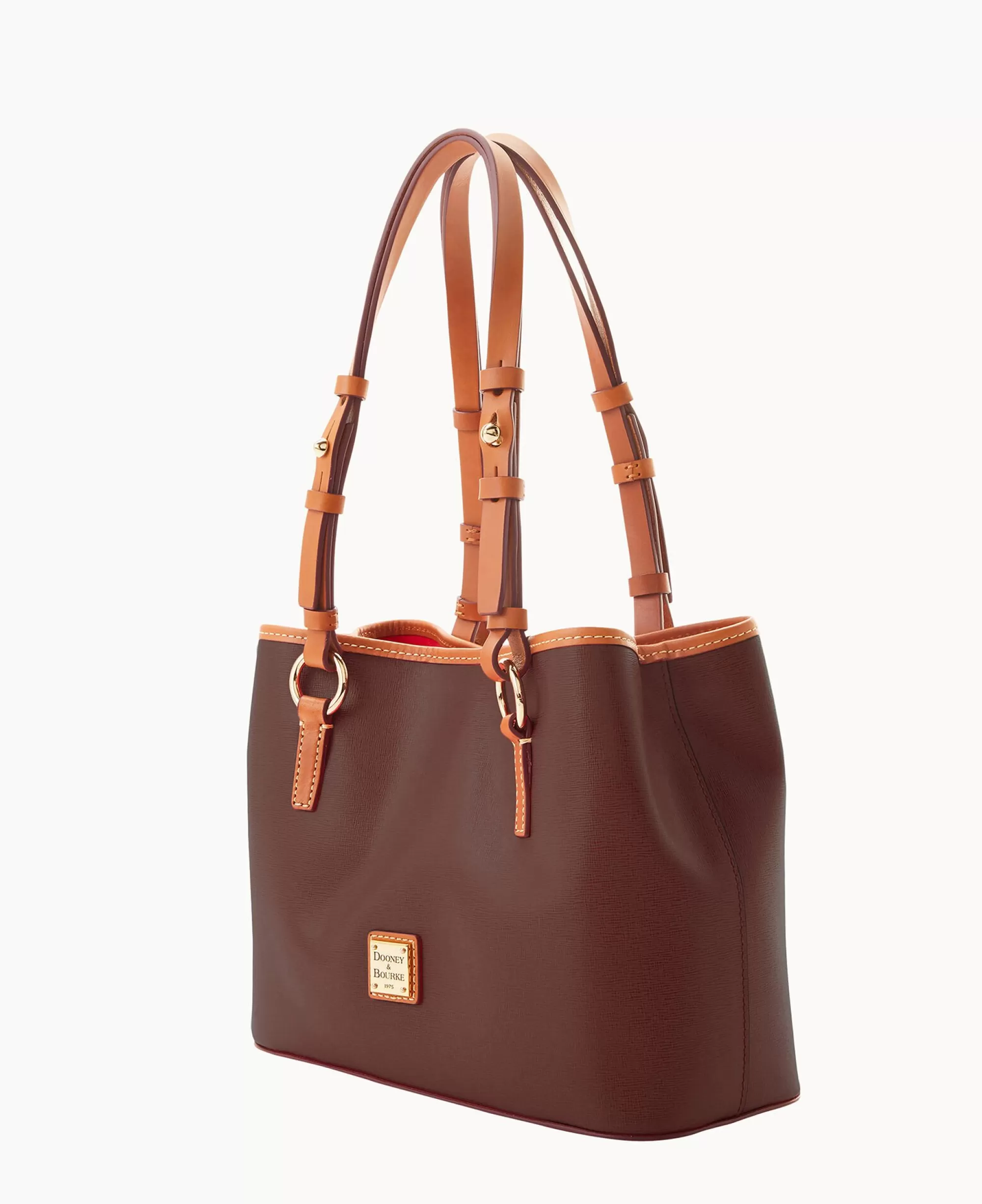 Dooney & Bourke The Saffiano Collection | Textured Leather^Saffiano Small Briana with Pouch