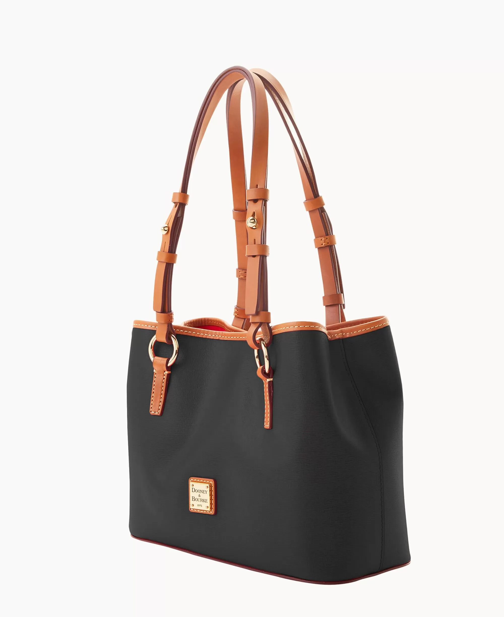 Dooney & Bourke The Saffiano Collection | Textured Leather^Saffiano Small Briana with Pouch