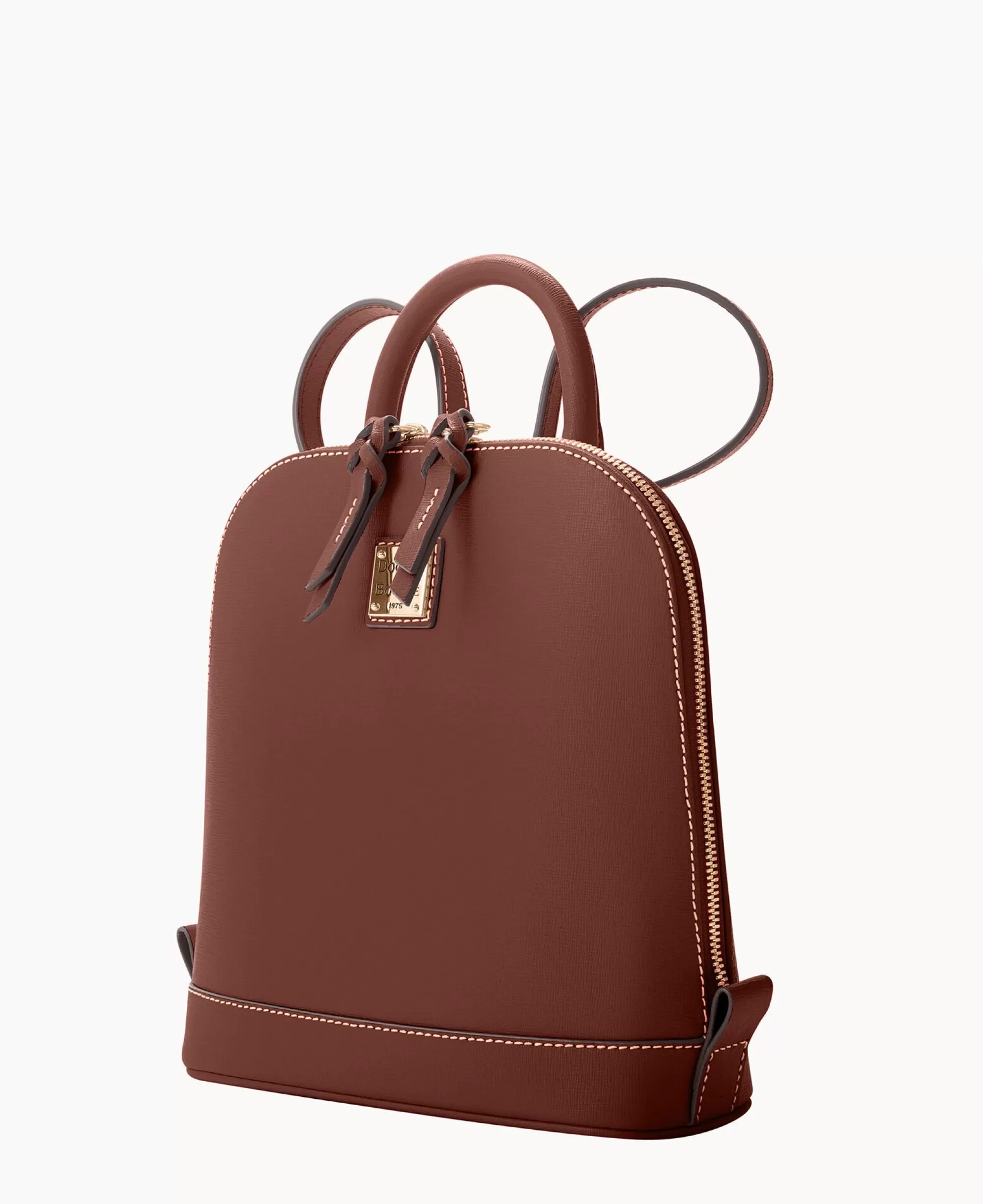 Dooney & Bourke The Saffiano Collection | Textured Leather^Saffiano Small Zip Pod Backpack