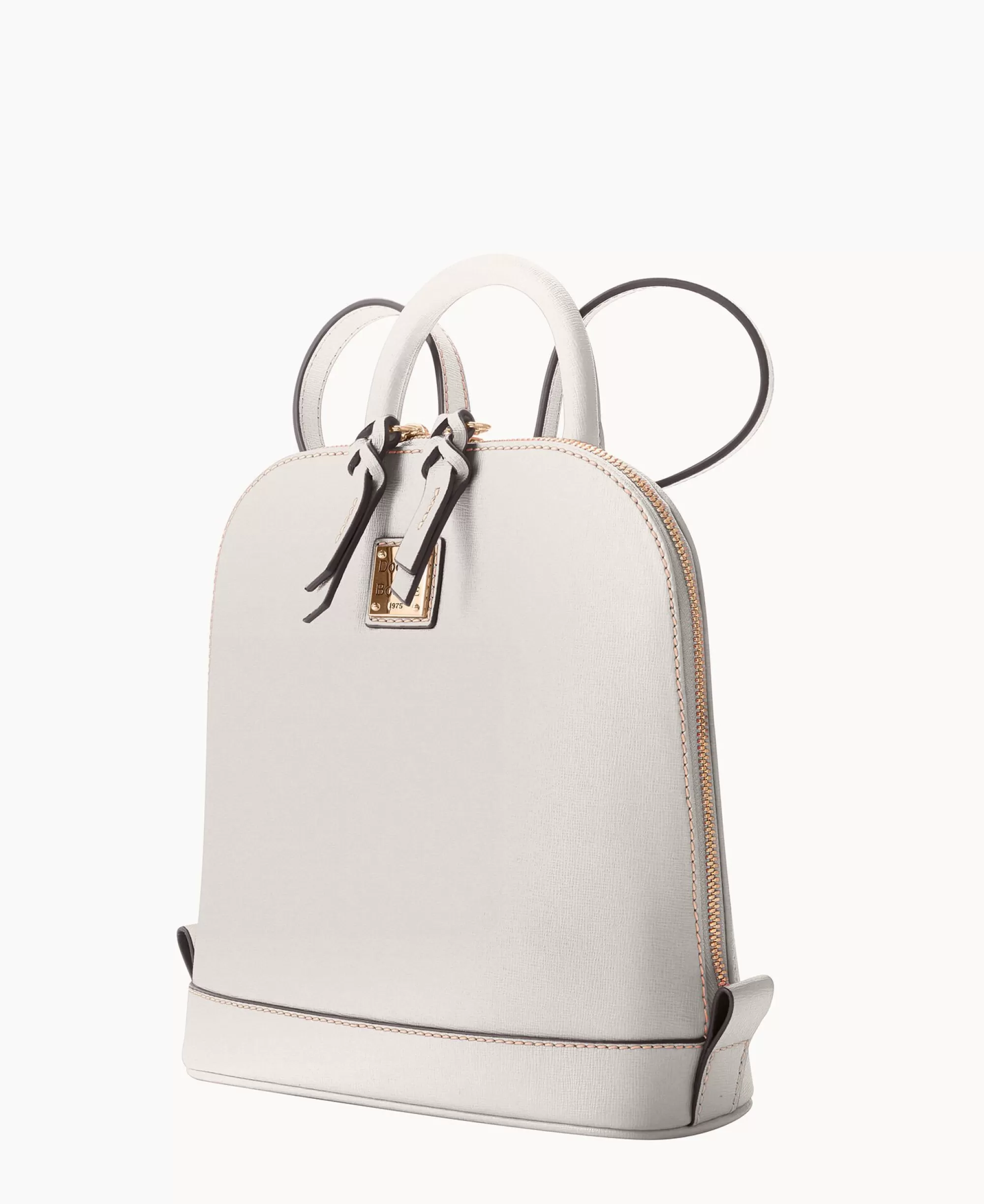 Dooney & Bourke The Saffiano Collection | Textured Leather^Saffiano Small Zip Pod Backpack