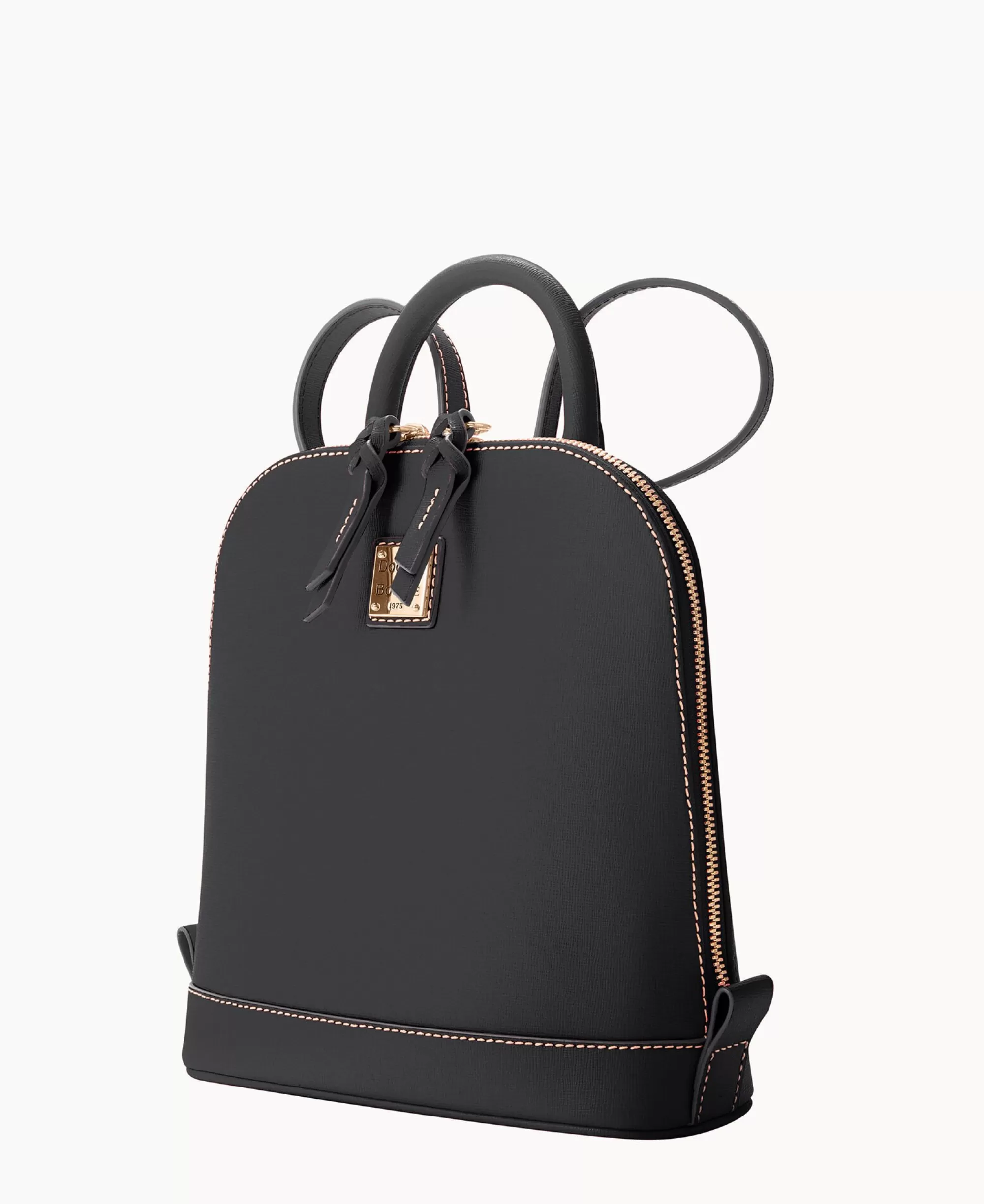 Dooney & Bourke The Saffiano Collection | Textured Leather^Saffiano Small Zip Pod Backpack