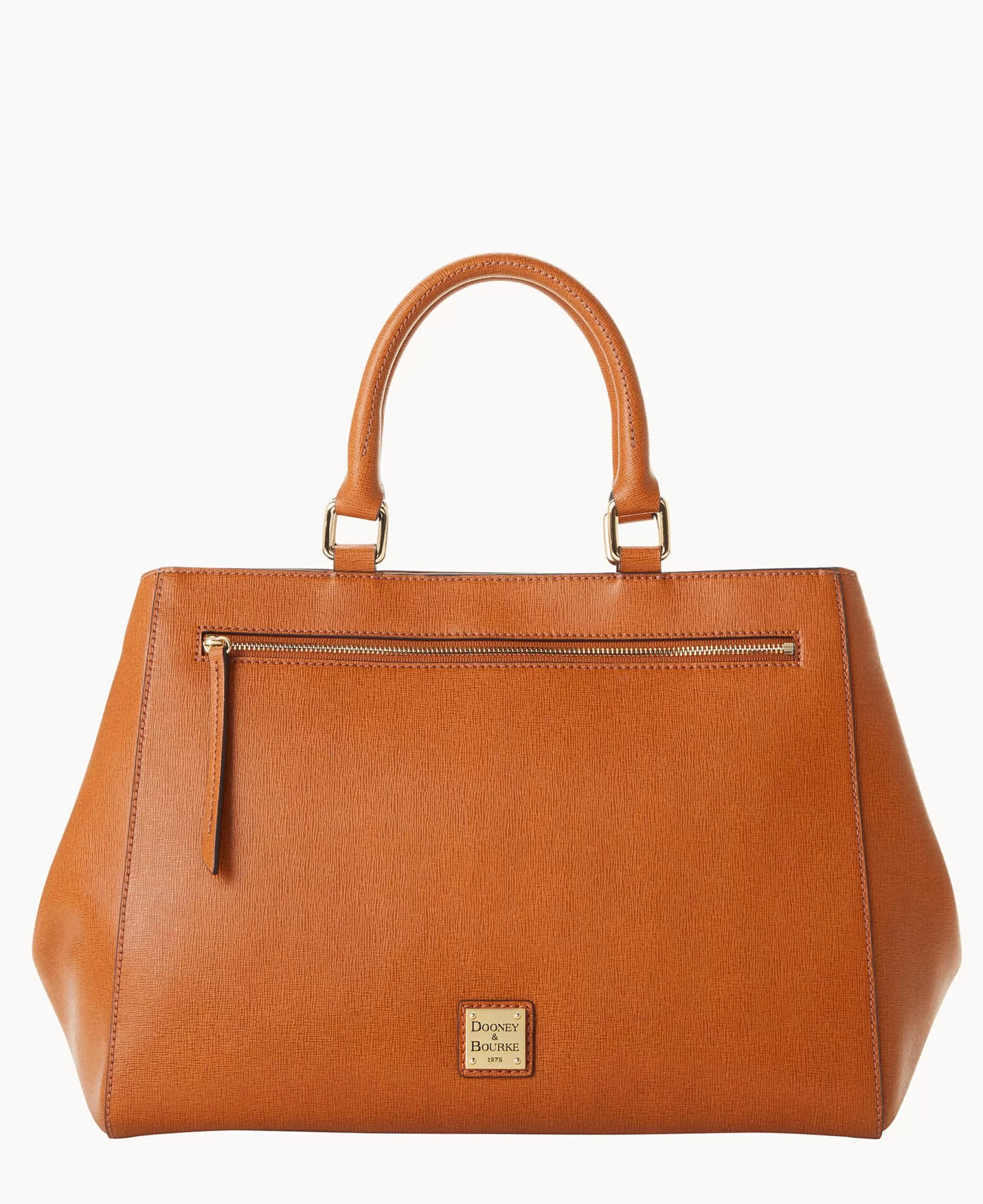 Dooney & Bourke The Saffiano Collection | Ready For the Getaway^Saffiano Zip Satchel