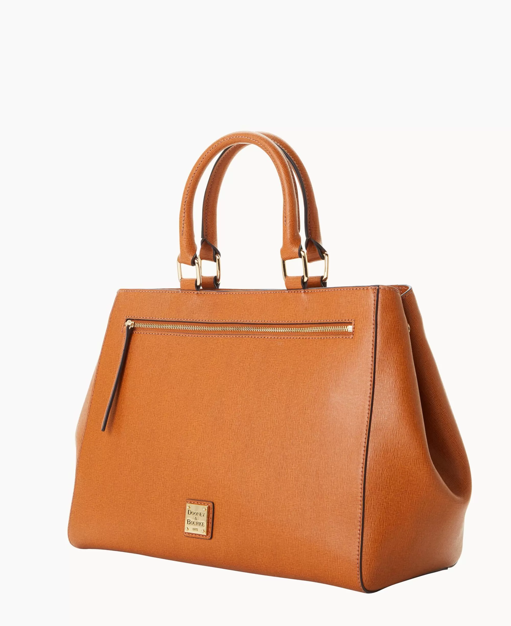 Dooney & Bourke The Saffiano Collection | Ready For the Getaway^Saffiano Zip Satchel