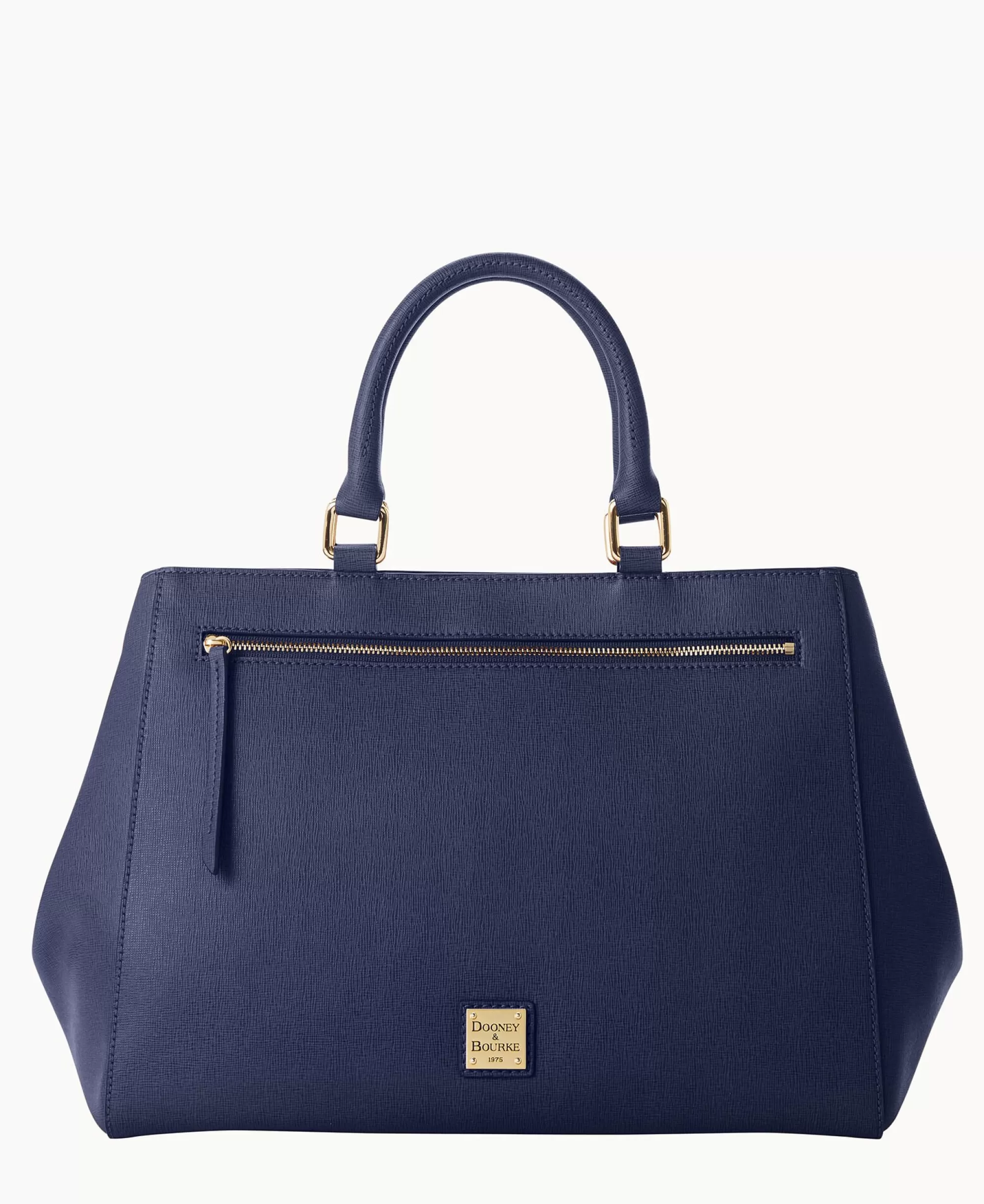 Dooney & Bourke The Saffiano Collection | Ready For the Getaway^Saffiano Zip Satchel