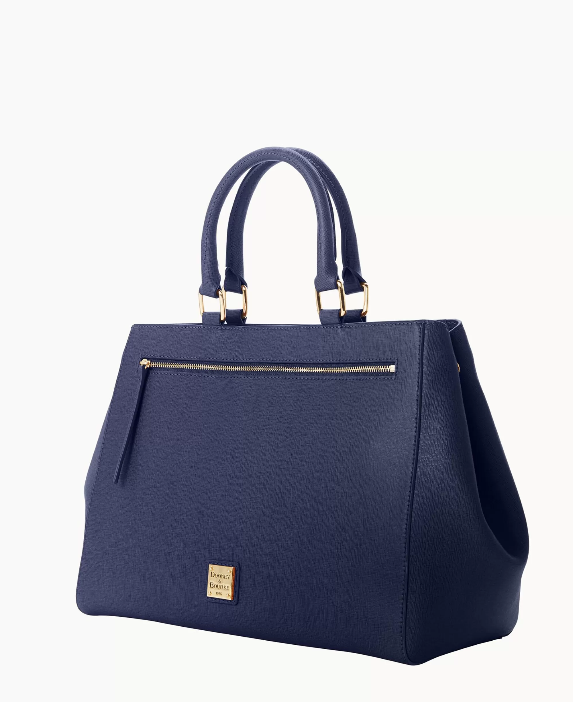 Dooney & Bourke The Saffiano Collection | Ready For the Getaway^Saffiano Zip Satchel