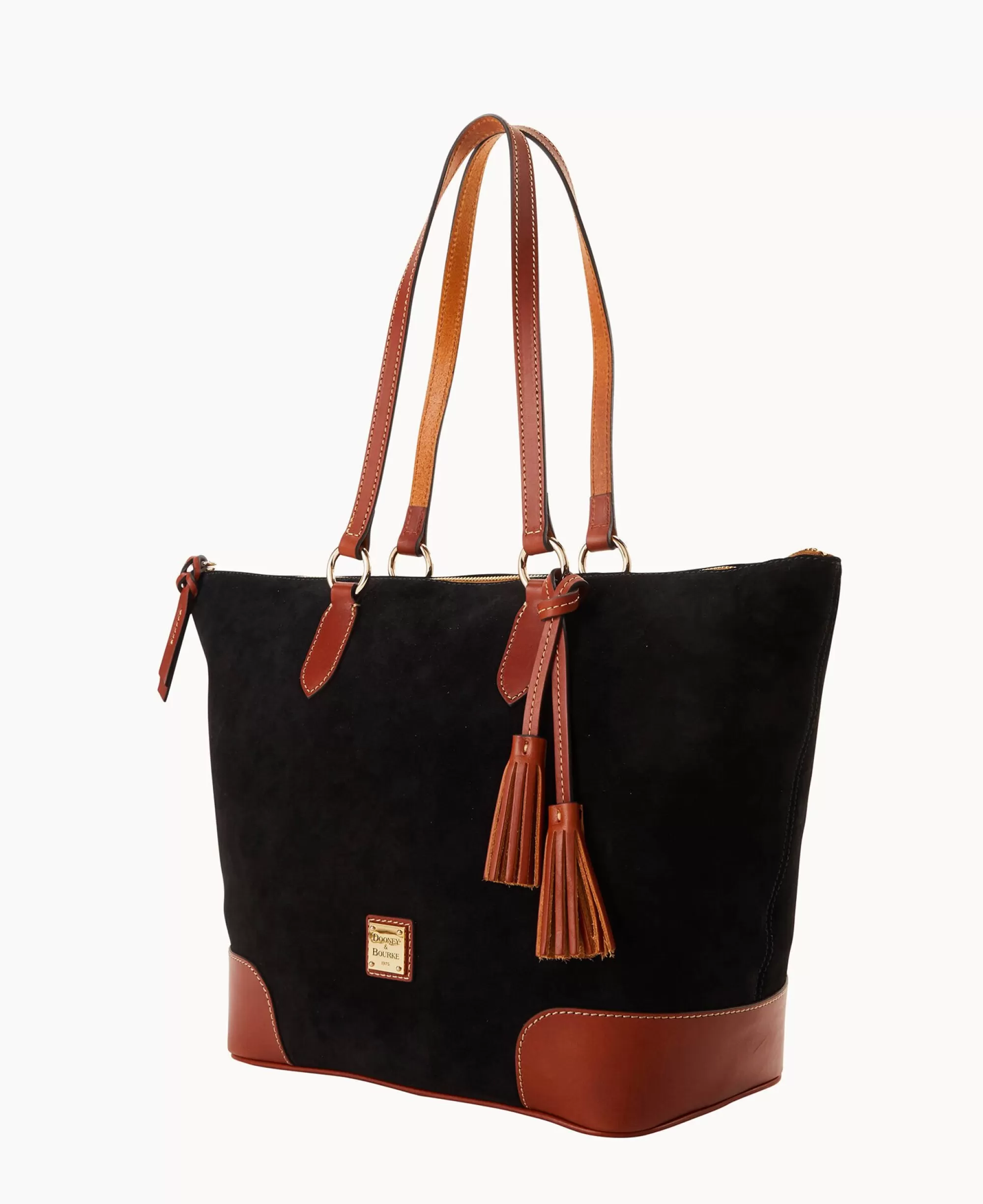 Dooney & Bourke Textured Leather | Shoulder Bags^Suede Career Tote