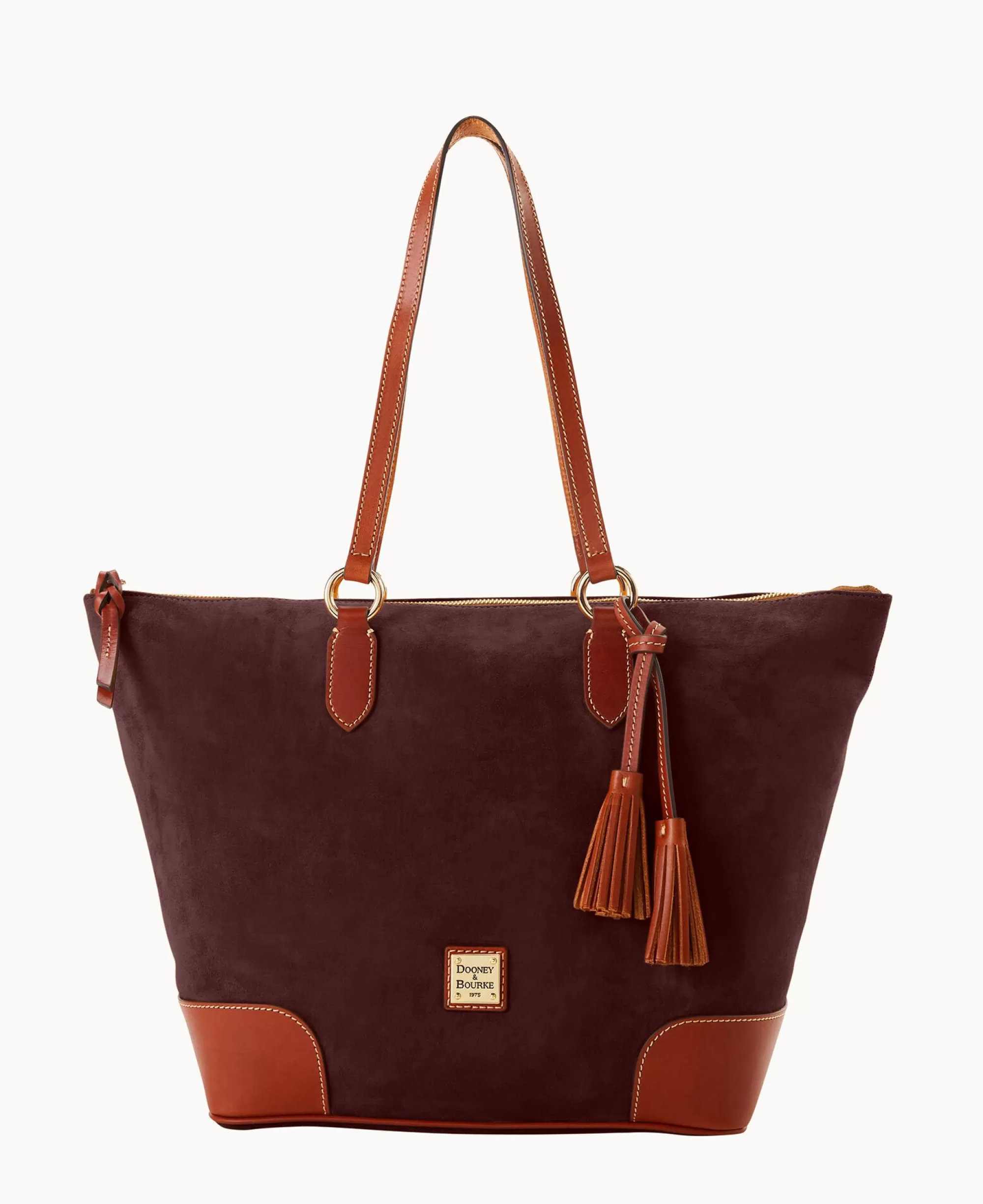 Dooney & Bourke Textured Leather | Shoulder Bags^Suede Career Tote