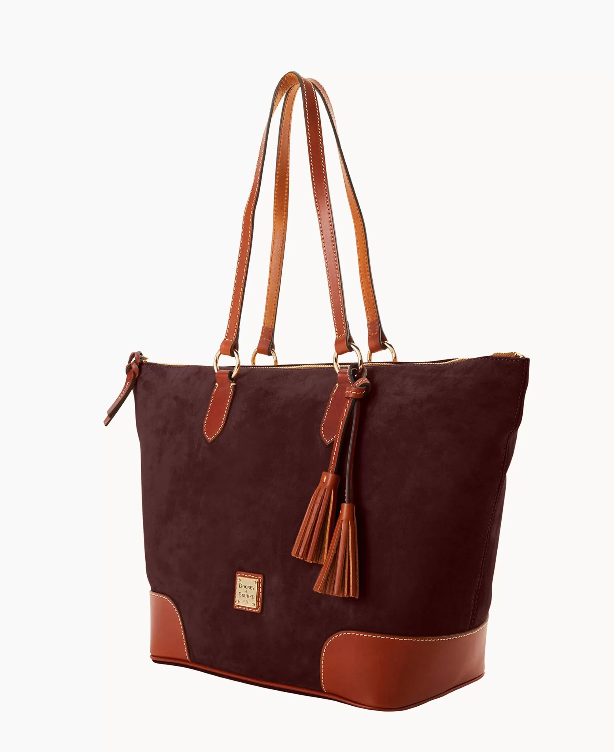 Dooney & Bourke Textured Leather | Shoulder Bags^Suede Career Tote