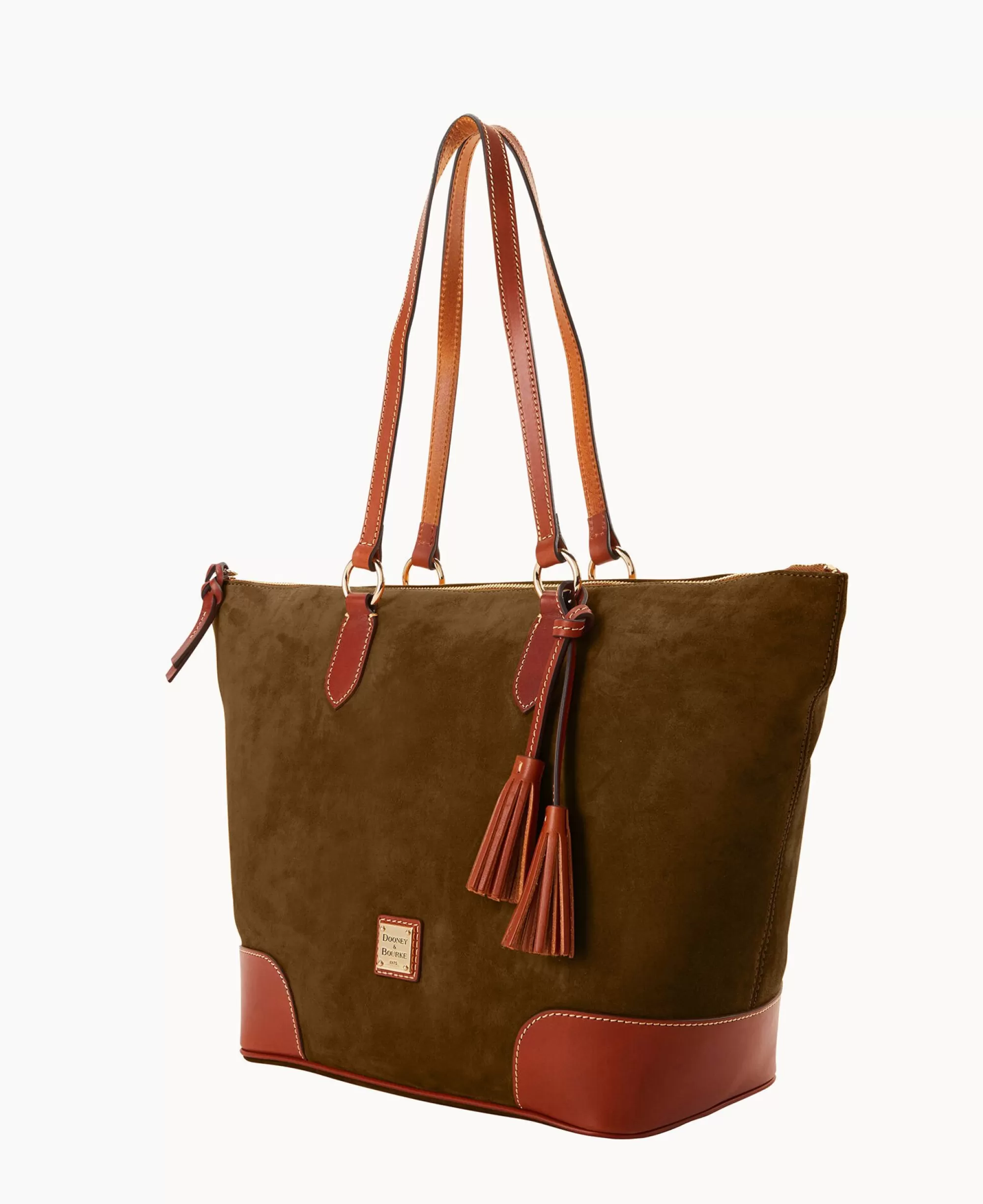 Dooney & Bourke Textured Leather | Shoulder Bags^Suede Career Tote