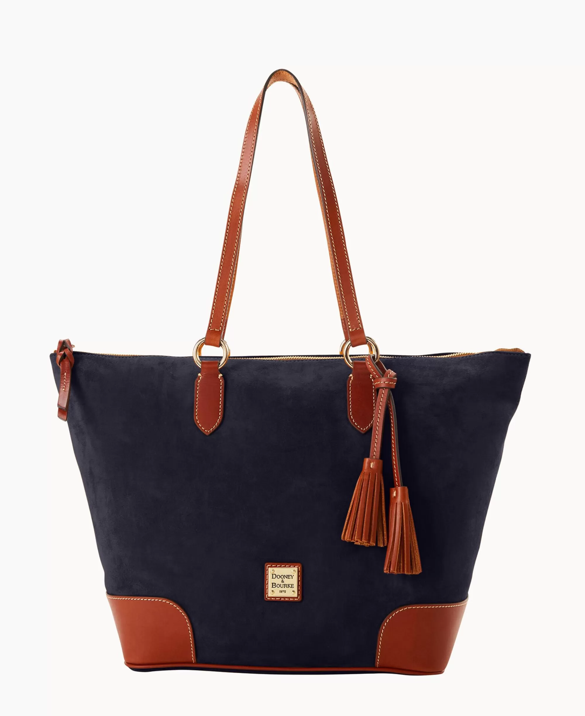 Dooney & Bourke Textured Leather | Shoulder Bags^Suede Career Tote