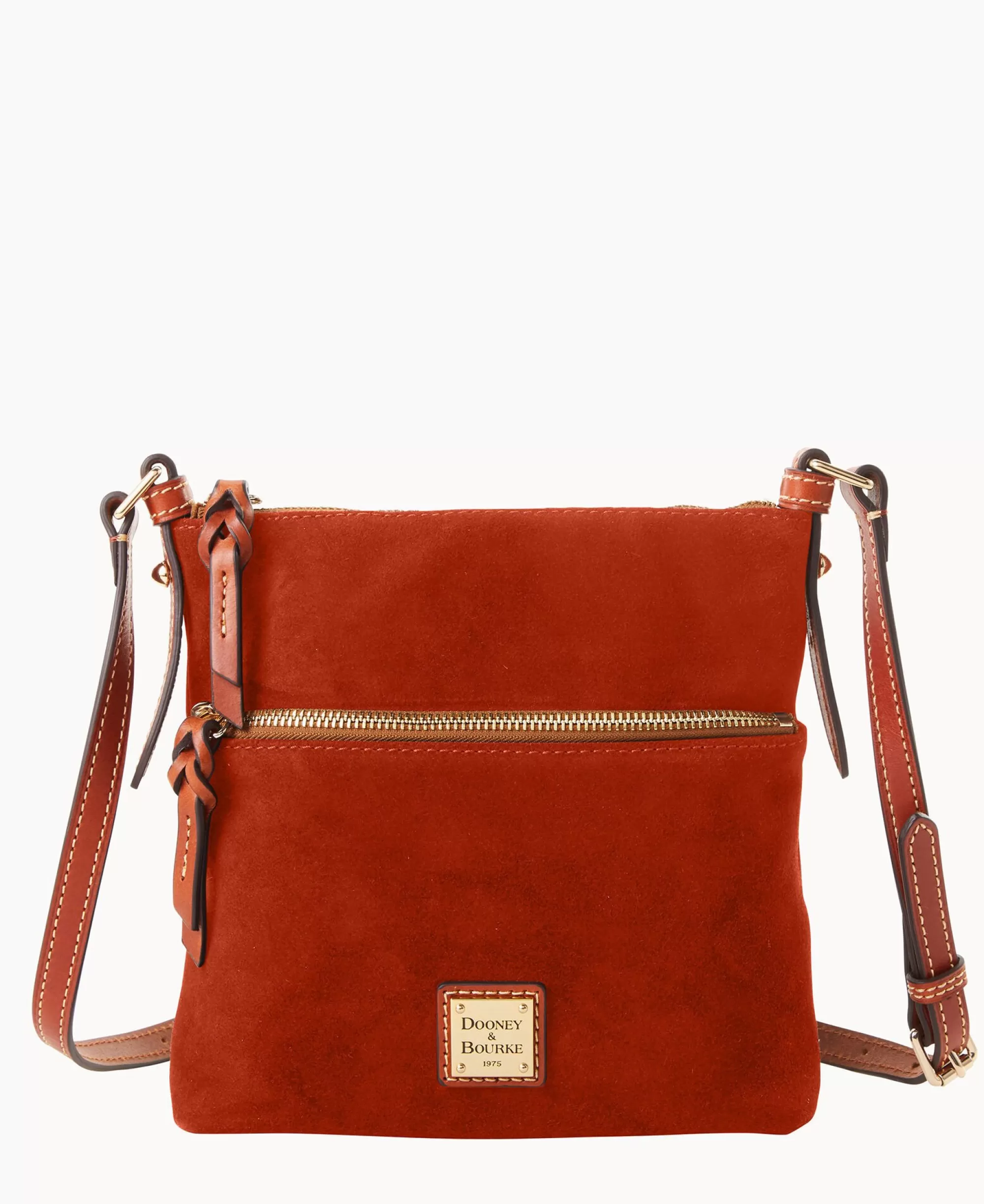 Dooney & Bourke Textured Leather | Mini Bags^Suede Letter Carrier