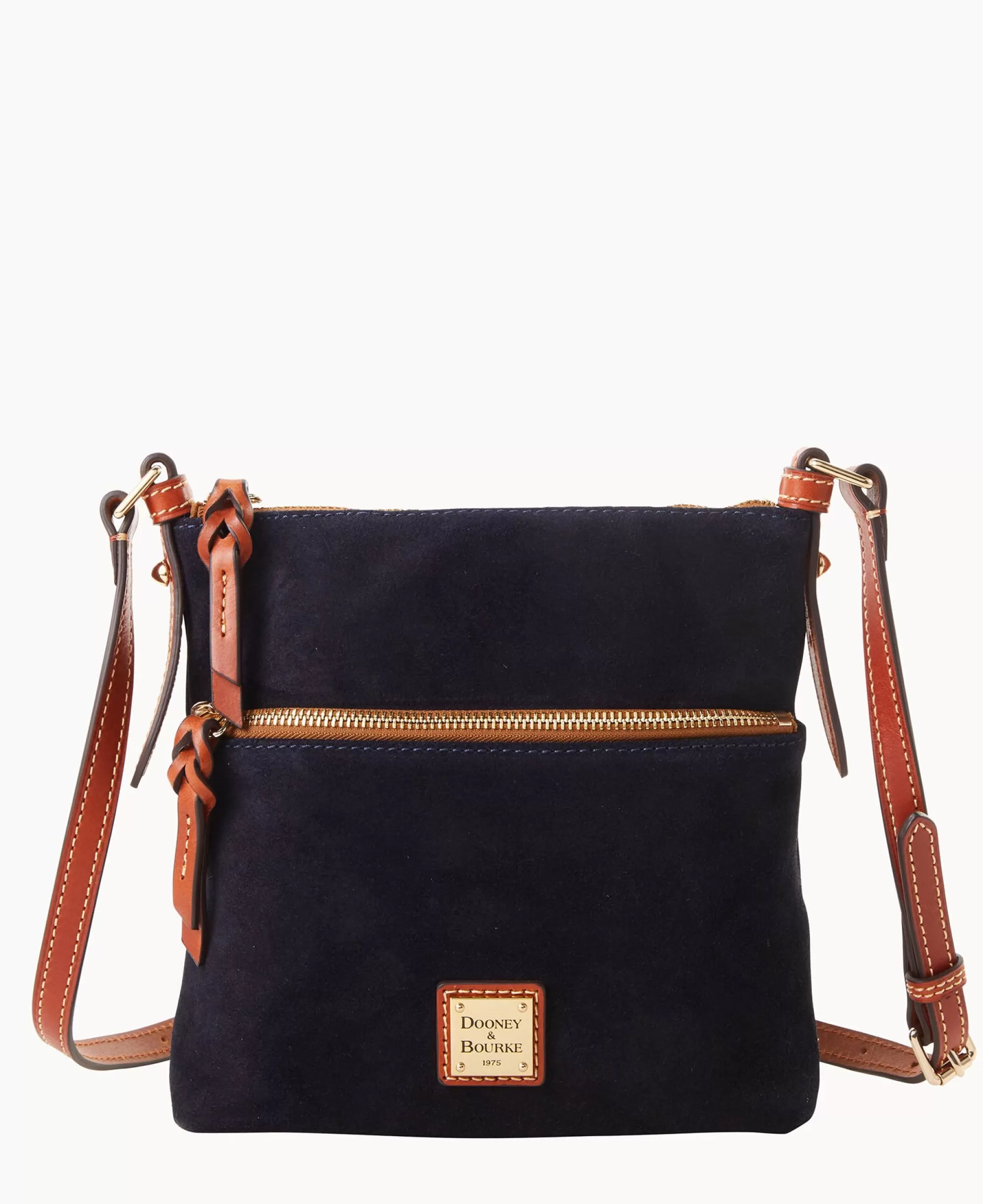 Dooney & Bourke Textured Leather | Mini Bags^Suede Letter Carrier