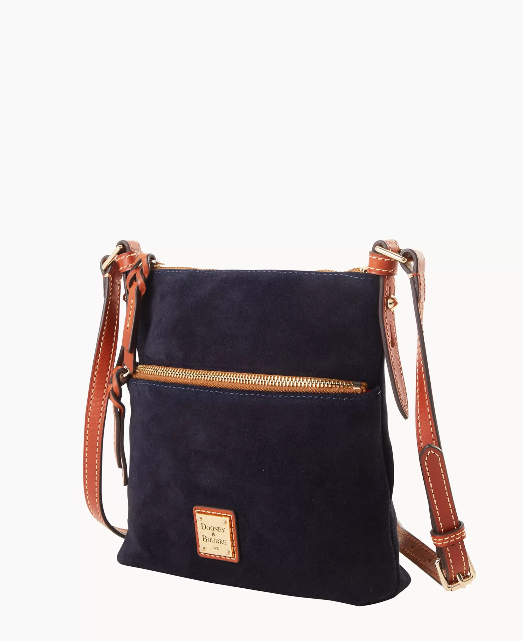 Dooney & Bourke Textured Leather | Mini Bags^Suede Letter Carrier