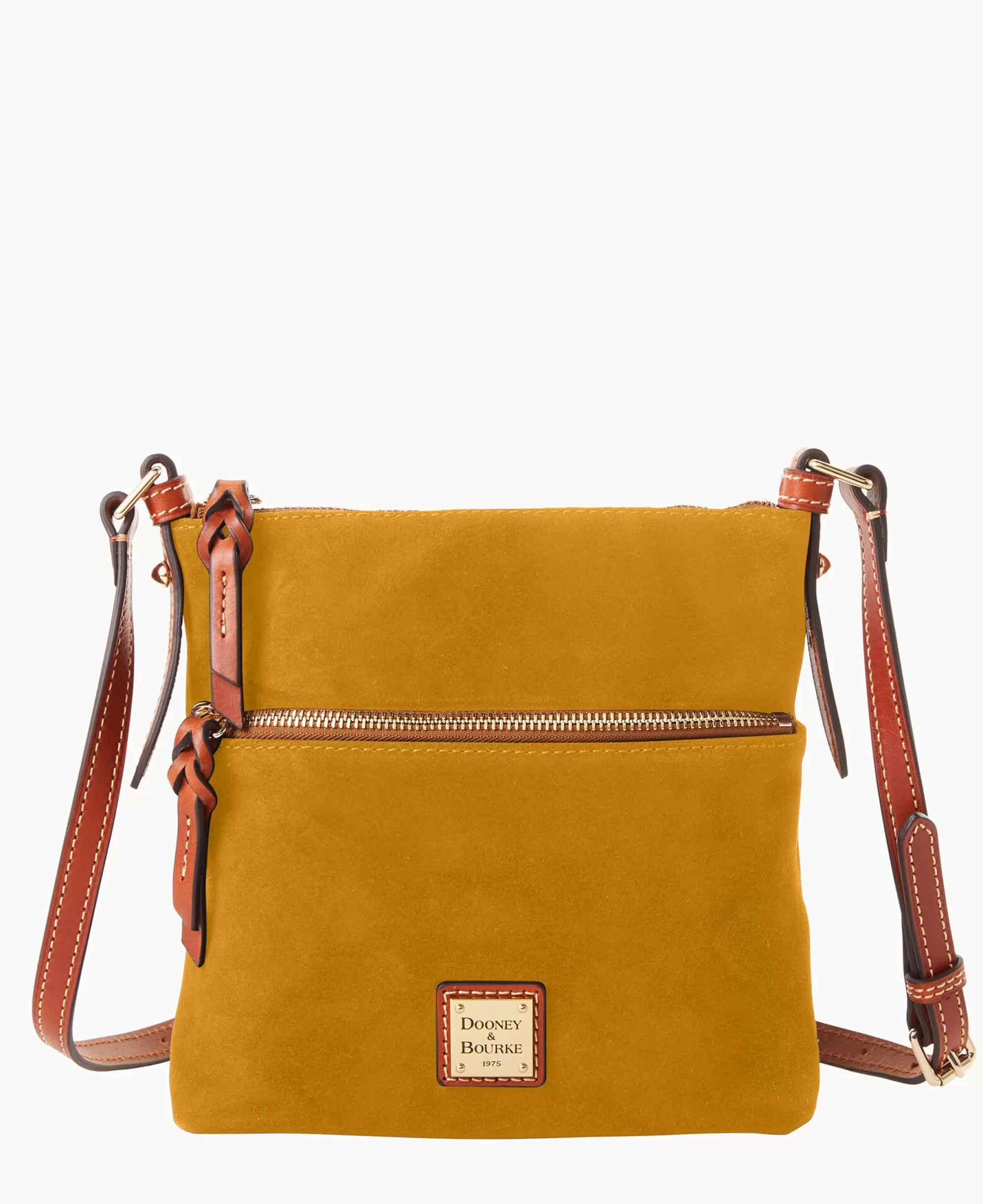 Dooney & Bourke Textured Leather | Mini Bags^Suede Letter Carrier