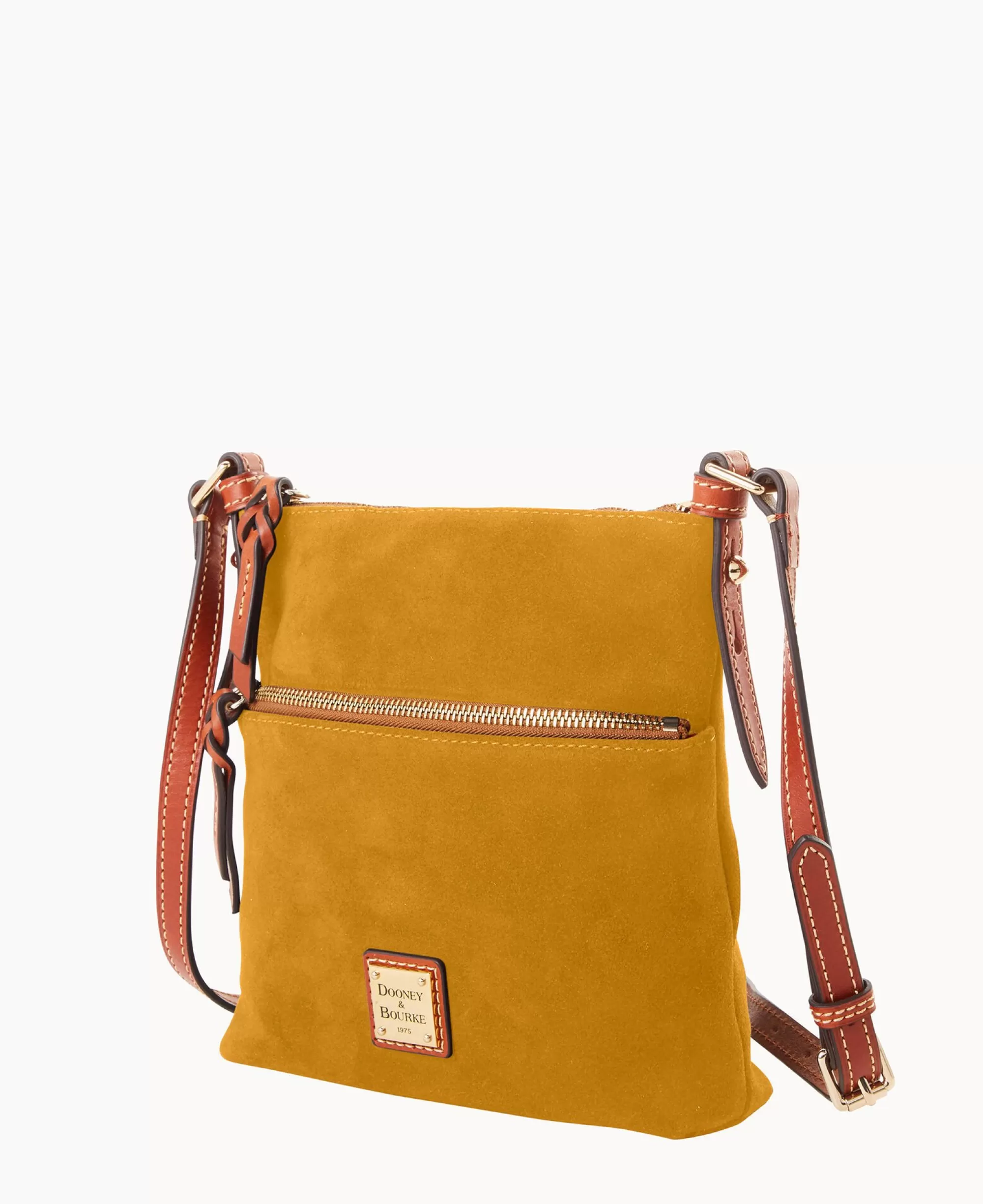 Dooney & Bourke Textured Leather | Mini Bags^Suede Letter Carrier