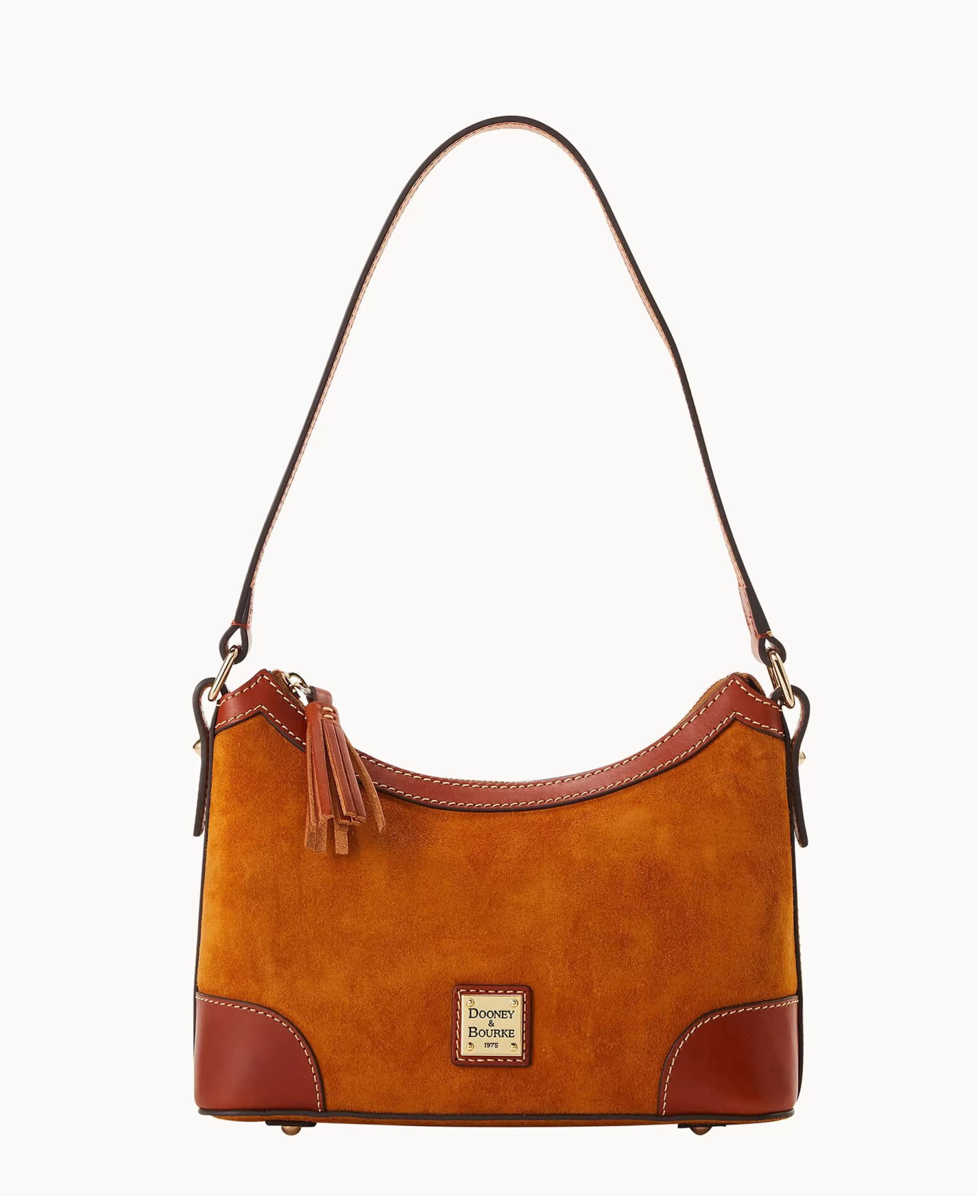 Dooney & Bourke Textured Leather | Shoulder Bags^Suede Shoulder Bag