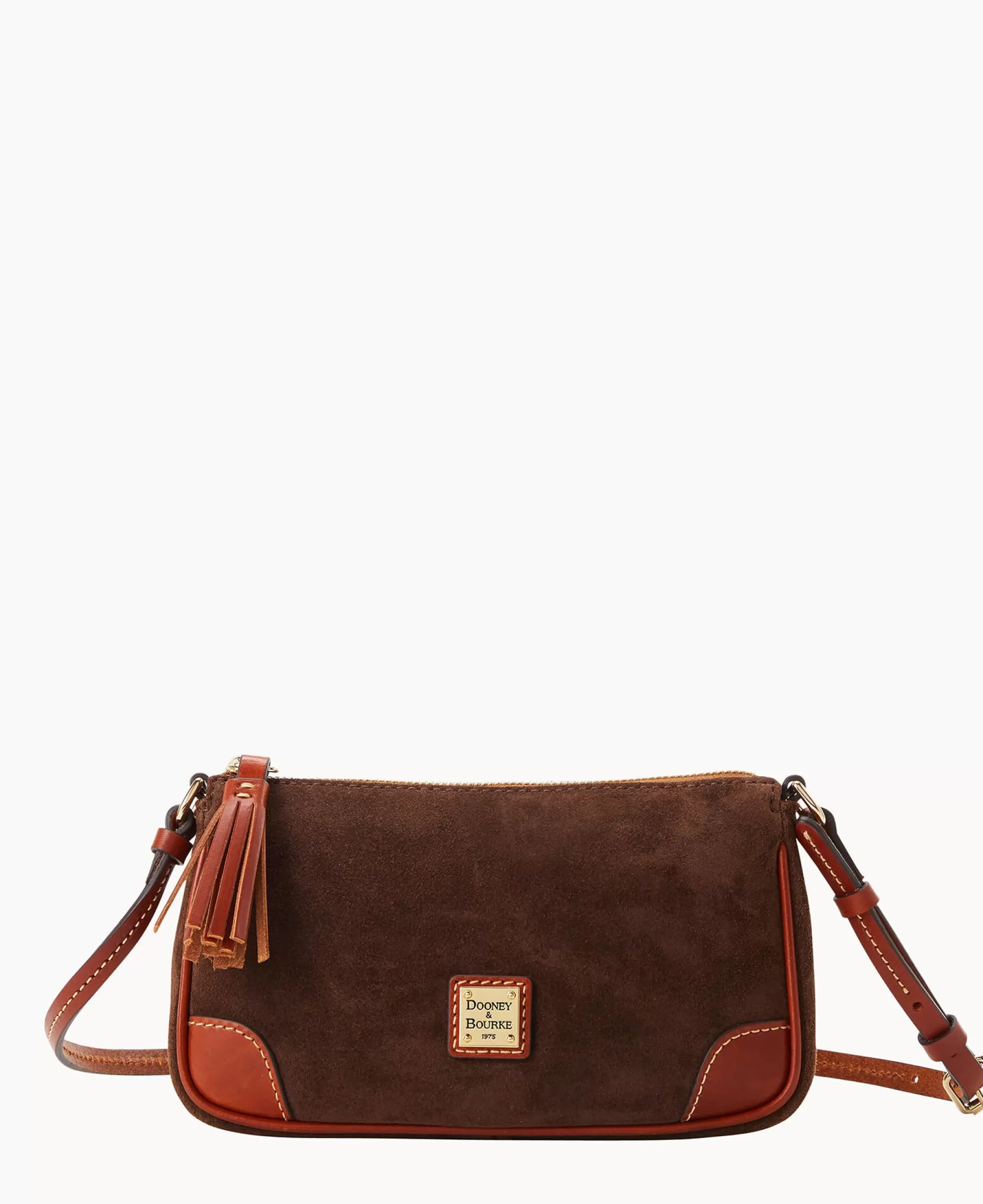 Dooney & Bourke Textured Leather | Mini Bags^Suede Slim Crossbody