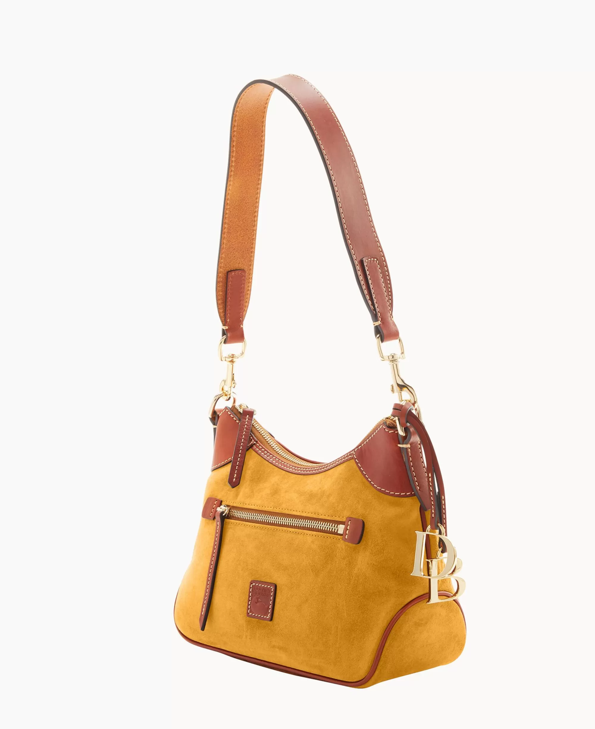 Dooney & Bourke Textured Leather | Mini Bags^Suede Small Hobo