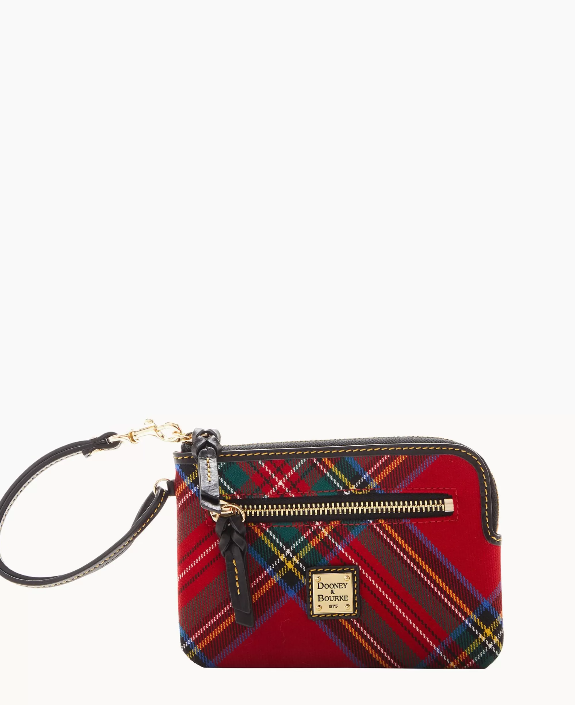 Dooney & Bourke Grab and Go | Wristlets^Tartan Zip Around Wristlet