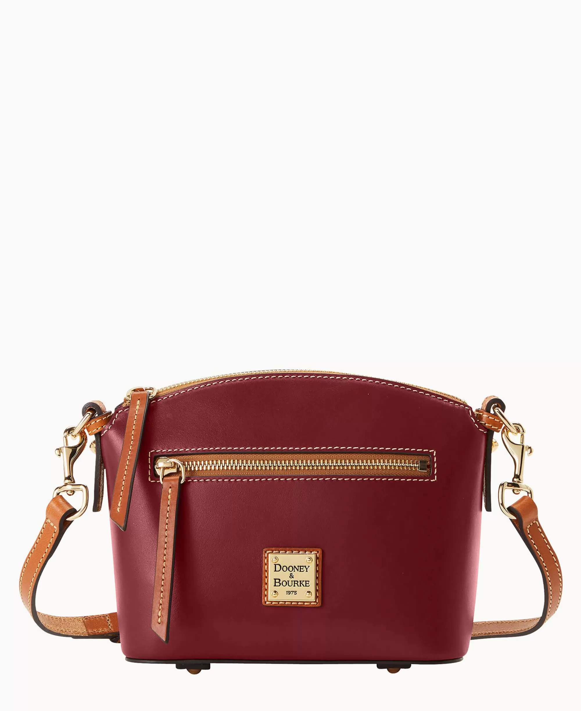 Dooney & Bourke Smooth Leather | Mini Bags^Wexford Leather Domed Crossbody