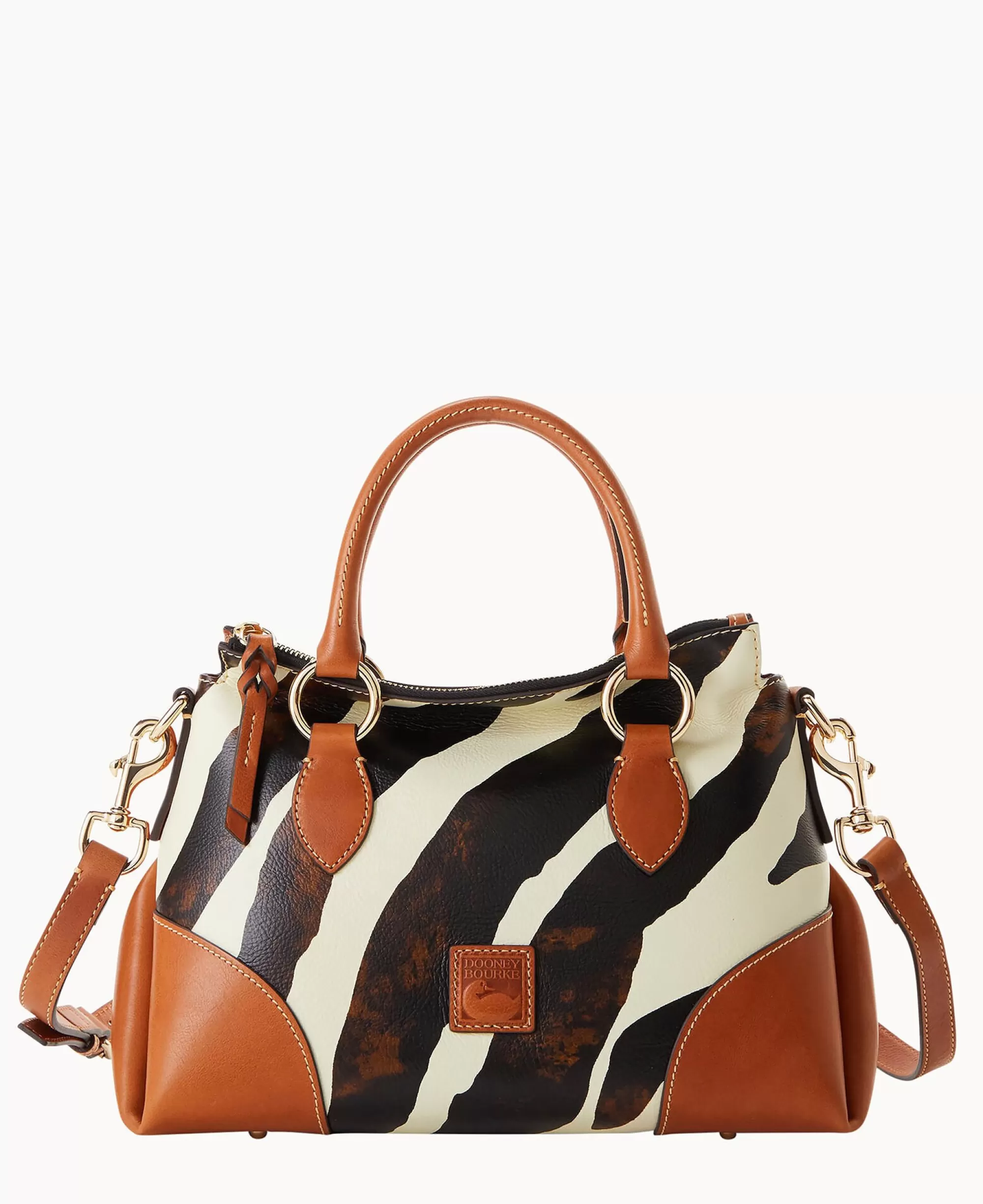 Dooney & Bourke The Zebra Collection | Spring Style^ Leather Satchel 30